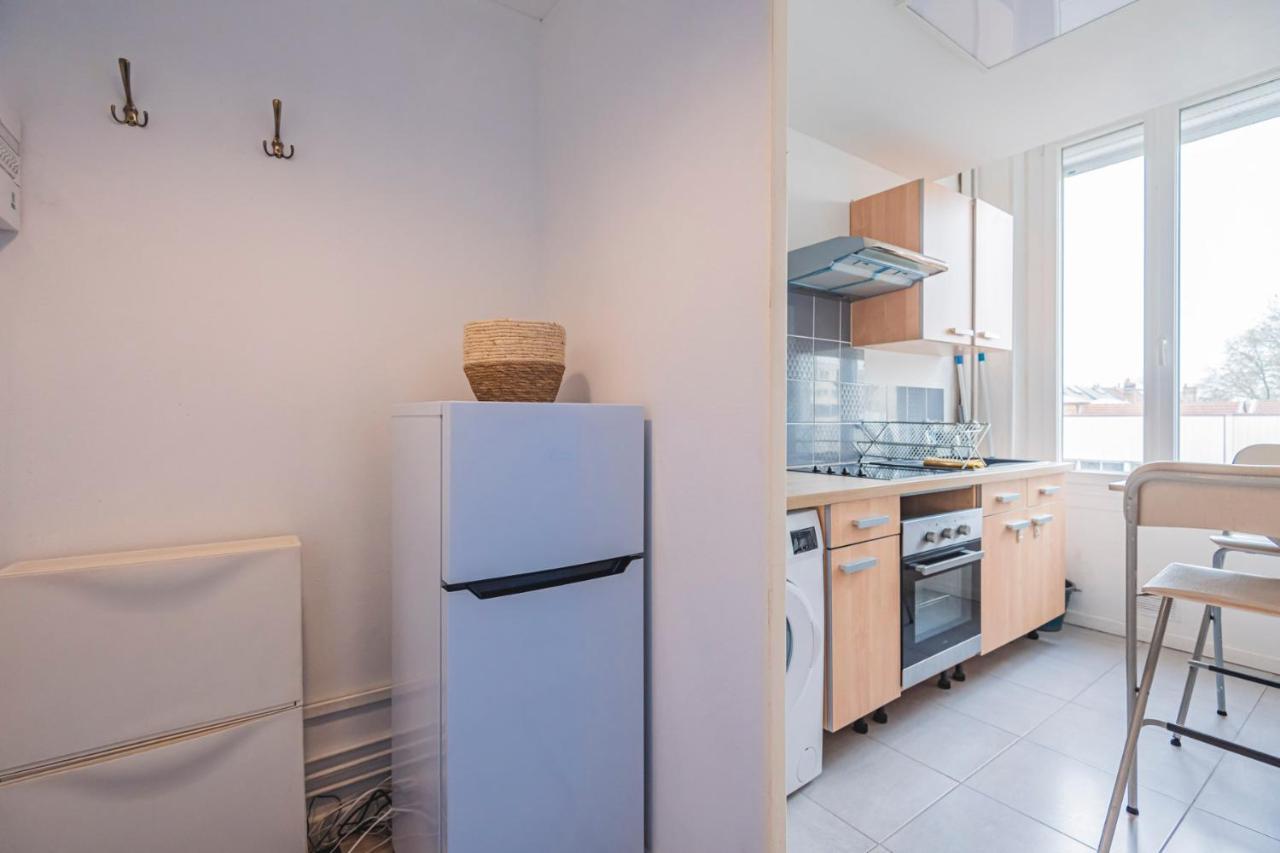Appartement Le Clair Logis, gare centre à Reims Extérieur photo