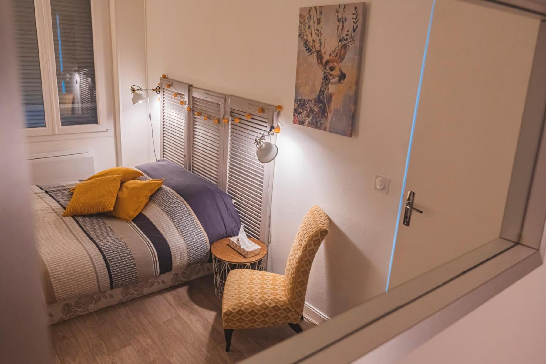 Appartement Le Clair Logis, gare centre à Reims Extérieur photo